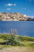 La baia di Elounda. L'isola di Spinalonga sullo sfondo.